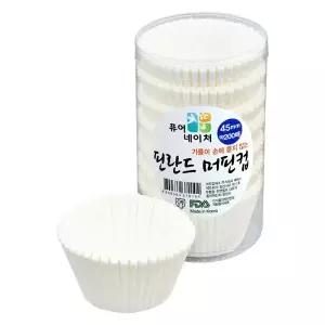 [이룸팩]흰색 핀란드 머핀컵(중) 200매/베이킹컵/유산지컵