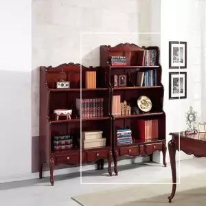 [퍼니프랑] 수입 유럽형 빈티지 엔틱가구 TR 10 대) 엔틱 컬러 서재 책장 책꽂이