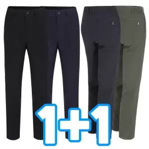 원+원 남자 여름 무지 작업복바지 기능성 남성 시원한 쿨 근무복 출퇴근용 등산복 작업바지 하의 빅사이즈