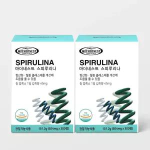 [롯데백화점]마더네스트 [마더네스트] 스피루리나 300정 2박스 (2개월분)