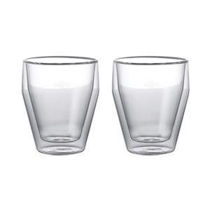 까사무띠 이중유리 폴리고노 글래스 250ml 2P세트, 1개