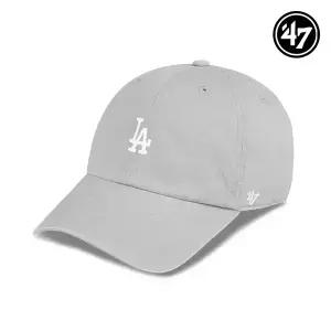 47브랜드 LA 다저스 스몰 로고 MLB 엠엘비 볼캡 야구 모자 그레이 B-BSRNR12GWS-GYA
