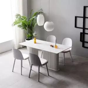 이즈 테이트 1600 세라믹 사각 템바 4인 식탁 세트 IFO290