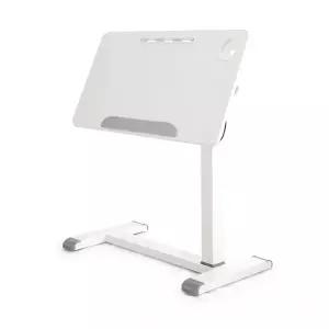 와룡물산 이동식 높이조절 각도조절 접이식 사이드 테이블 침대 거실 소파 BTAB02