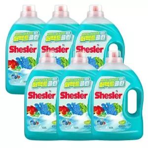 [NS홈쇼핑]쉬슬러 에이프릴 퍼펙트 클린 액체세제 3.05LX6개[33824533]