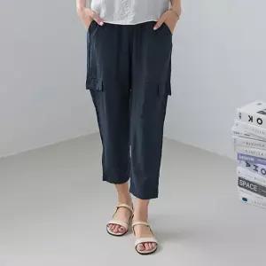 [ 2XL] 인견 링클 와이드일자 팬츠 3종 택1