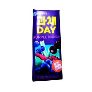 연세유업 과채데이 퍼플 음료 190ml 72개