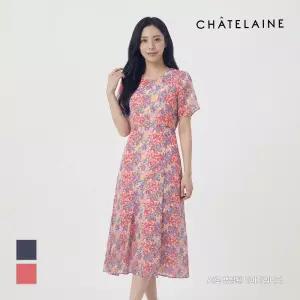 [샤트렌] 프린트 롱 프릴 원피스_HCCMOP804