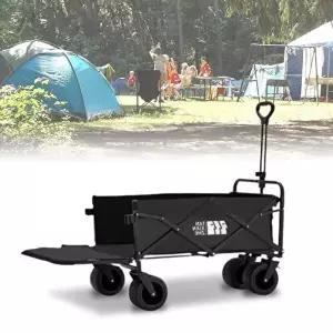 대형 확장형 캠핑 접이식 수레 폴딩 웨건 야외 짐수레-WF69138