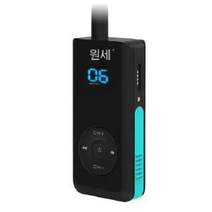 무전기 녹색 헤드폰 수영훈련 헤드셋 수중 그린 방수 강습용 인이어 골전도 훈련 강습 수영