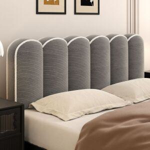 구름침대헤드 프레임 엠보싱 벽가드 헤드보드 등받이 쿠션 침대 긴 소프트