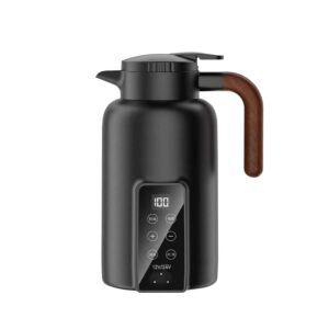 차량용 커피포트 휴대용 차박 이유식 주전자 화물차 다용도 보온 보온병 가열 자동차 전기