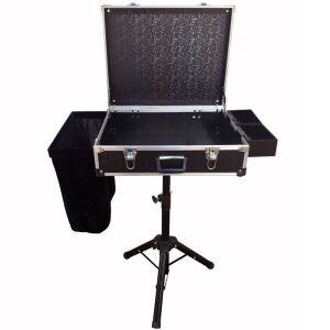 출장 마술 가방 테이블 학예회 매직 공연 도구 트릭 접이식 보관 은색 장비 소품 마술도구