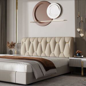 PU가죽 침대헤드 침대 벽가드 헤드보드 쿠션 등받이 프레임 머리판 베드 벽쿠션 벽