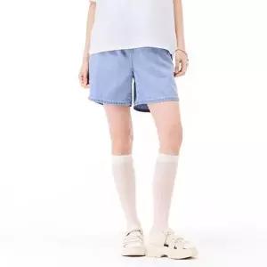 [셀러허브 1]체이스컬트 HC24 올밴딩 4부 데님팬츠 여성 와이드 반바지 ECRG2671E0D (35727882)