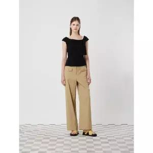 [CC콜렉트](강남점)[씨씨콜렉트] 패치 포켓 세미와이드 팬츠_C252MSA036