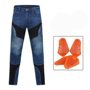 오토바이 바이크진 라이더 블랙 여름 슬림핏 라이딩진 바지 봄 팬츠 슬림 보호대 카고 남자