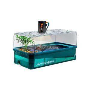 개구리 키우기 거북이용 수조 어항 오픈형 항아리 수족관 가정용 사육 대형 물고기