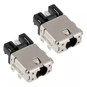 Micro Traders Asus VivoBook E410M E510M과 호환되는 노트북 DC 전원 충전 포트 커넥터 소켓 2개