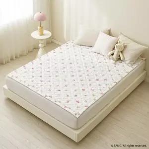 [한일의료기]프린세스 캐치티니핑 EMF전자파없는 2in1 카본탄소매트 전기요장판 패드핏 2인용 퀸 시크릿