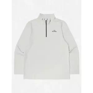 [아이더] EIDER SHAPE (셰이프) 남성 자카드 짚업 티셔츠_Ice Grey DMU23202C1 2528366