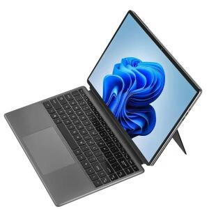 PiPO 14 W16 비즈니스용 2-in-1 노트북 Windows 11 16+256 Gb Ssd Intel N100 터치 스크린 태블릿(포고 핀