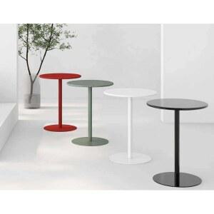 협탁 거실 소형 철제 사이드 침실 라운드 소파 미니 원형 라운지