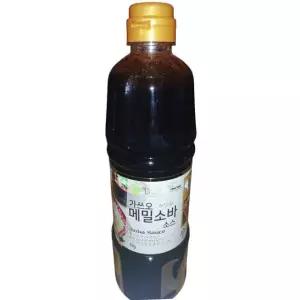 이슬나라 메밀 소바 소스 가쓰오 1kg 4개 쯔유