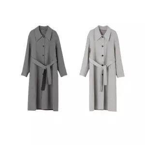 김서룡 25FW 울 핸드메이드 헤링본 코트