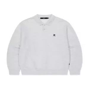 엘엠씨 GOTHIC COLLAR SWEATSHIRT light heather gray 0LM46SSW702LHG