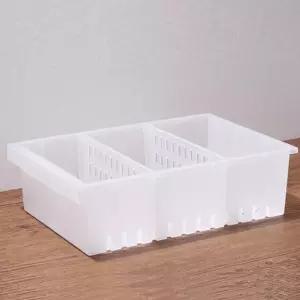 (40.5x27x12) 멀티 칸칸바스켓/보관함/트레이/파티션/옷장/수납/바스켓/서랍/박스/칸칸이/정리/양말/속옷