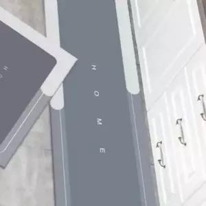 빨아쓰는 규조토 발매트 구조토 규토 대형 주방 매트 120x40cm