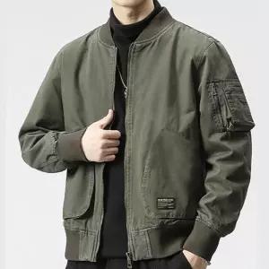 남성 오버핏 항공점퍼 블루종 자켓 봄 간절기 바람막이 캐주얼 데일리 아우터 3컬러