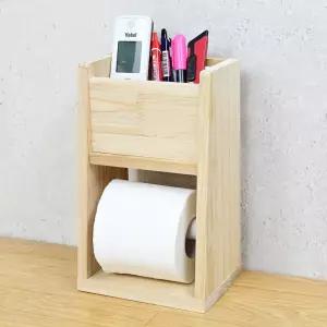 원목포켓휴지걸이 탁상 벽걸이 겸용 티슈케이스