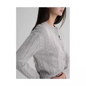 매장정품 8SECONDS 에잇세컨즈 스카시 케이블 카디건 라이트 그레이 35625AWM22 1193584