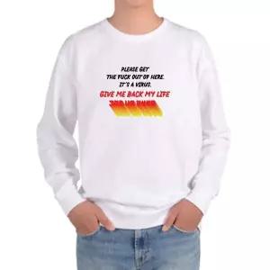 [에이치플러스몰]기모맨투맨 내인생 돌려줘 바이러스 디자인