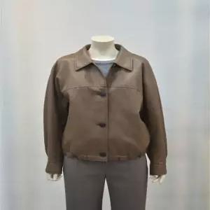 쉬즈미스 가죽점퍼 레더 카라 스트링 26 봄신상 Q112020