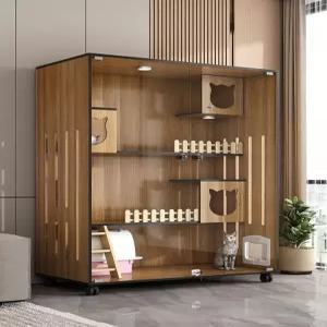 고양이 호텔 가정용 고양이빌라 캐비닛 케이지