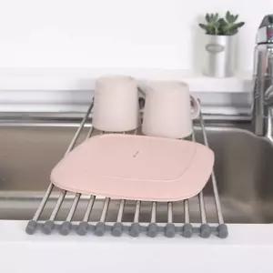 싱크대롤매트 12롤 패트 주방 물빠짐 돌돌 말아 보관 설거지 선반