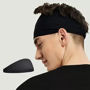 남여공용 깔끔 블랙 색상 각종 스포츠 통풍 헤어밴드