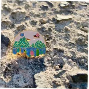 굿즈 독도에게 마음을 전하다 일월오봉독도 뱃지