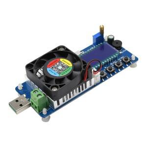 호환 FX35 5A 35W 전자 부하 테스터 USB 전력 가변 저항 LCD 디스플레이