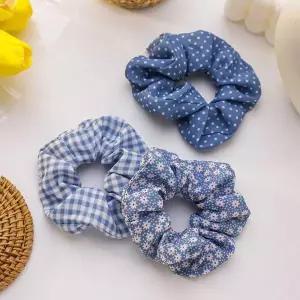 컬러고무줄 스프링고무줄 헤어끈 머리묶는끈 예쁜 머리끈 곱창 헤어밴드 패턴