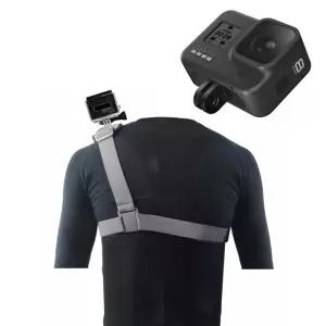 고프로 액션캠 호환 어깨 숄더 스트랩 마운트 하네스 벨트 액션캠 카메라