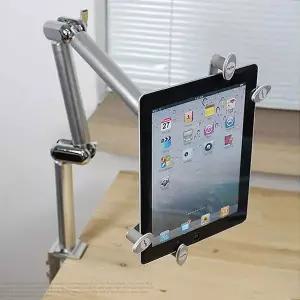 Coms 942UVT83 탁상용 차량용 자동차용 다용도 태블릿 거치대 3관절