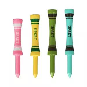 업셋 밀키 컬러 에디션 프리미엄 대나무티 골프티 40mm 45mm 50mm 높이선택 50P