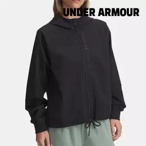 [언더아머][세일] 언더아머 후드자켓 /d3- 1369889-003 / 여성 UA 우븐 풀 집 재킷