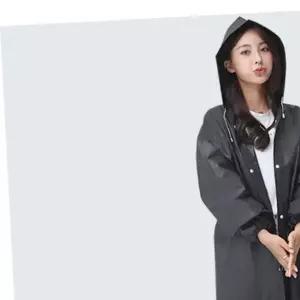 고급 휴대용우의 시보리 비옷 있는 휴대용 일회용 레인코트 우의