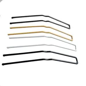 Bun ROCST 바비 핀 발레 여성 미용실용 헤어핀 클립 12개(2.5인치 은색)