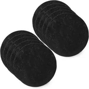 퓨어버그 교체 활성탄 필터 미티 레인 미니 휴대용 디스크탑 레인지 후드 10팩 공기 청정 먼지 VOCs 주방